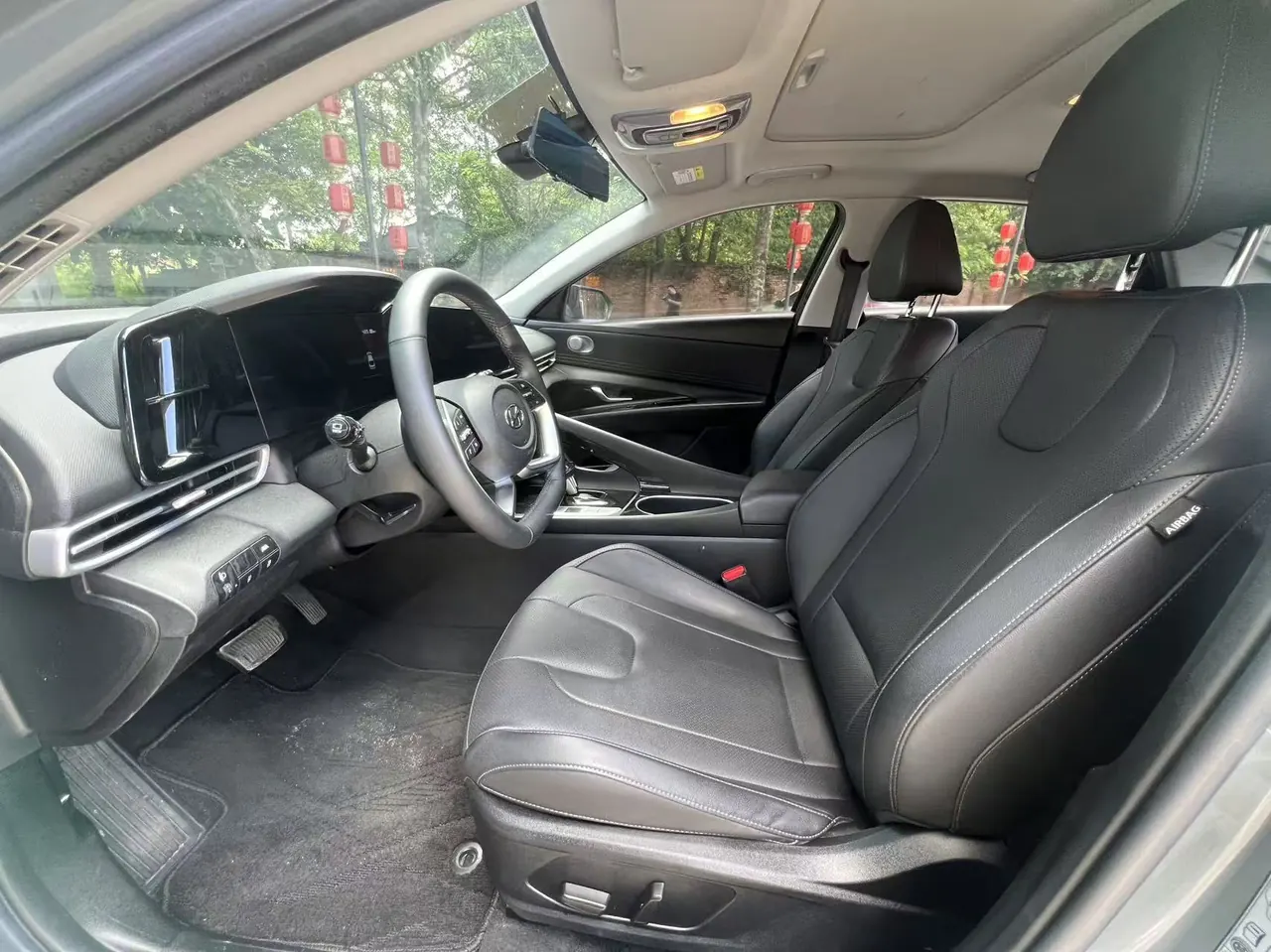 Hyundai 2021 Elantra-sedan 1.5 stepless GLX elite automatic gear 4