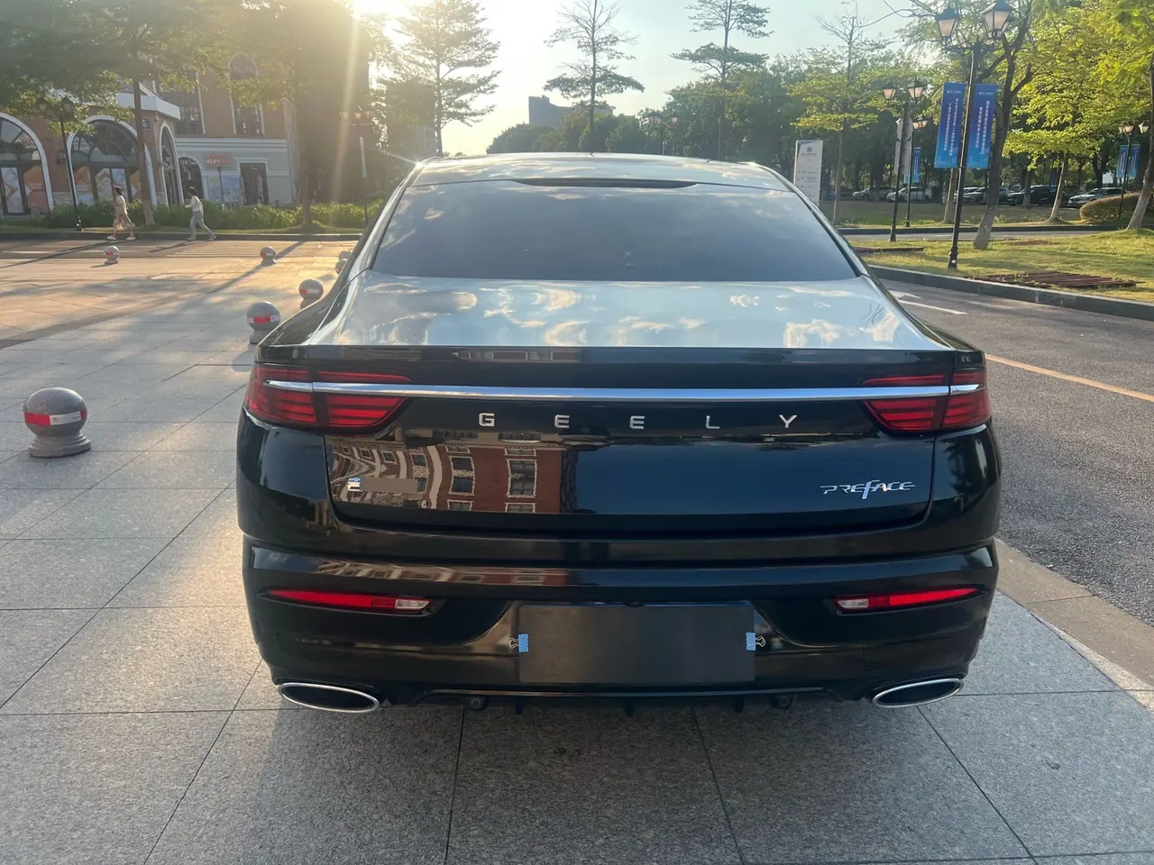 Geely 2021 xingrui 2.0T distinguished model (modified) automatic gear 8