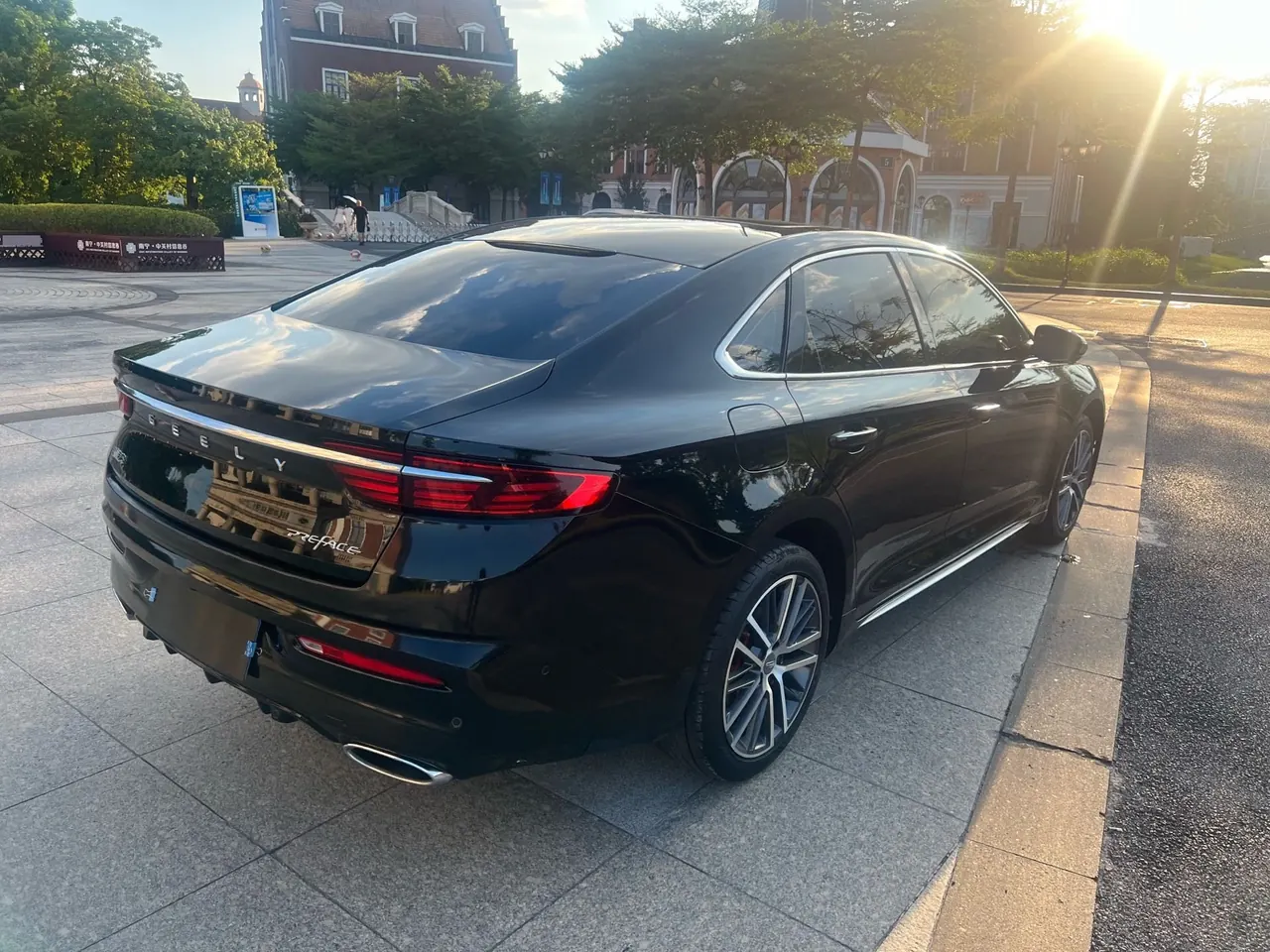 Geely 2021 xingrui 2.0T distinguished model (modified) automatic gear 9