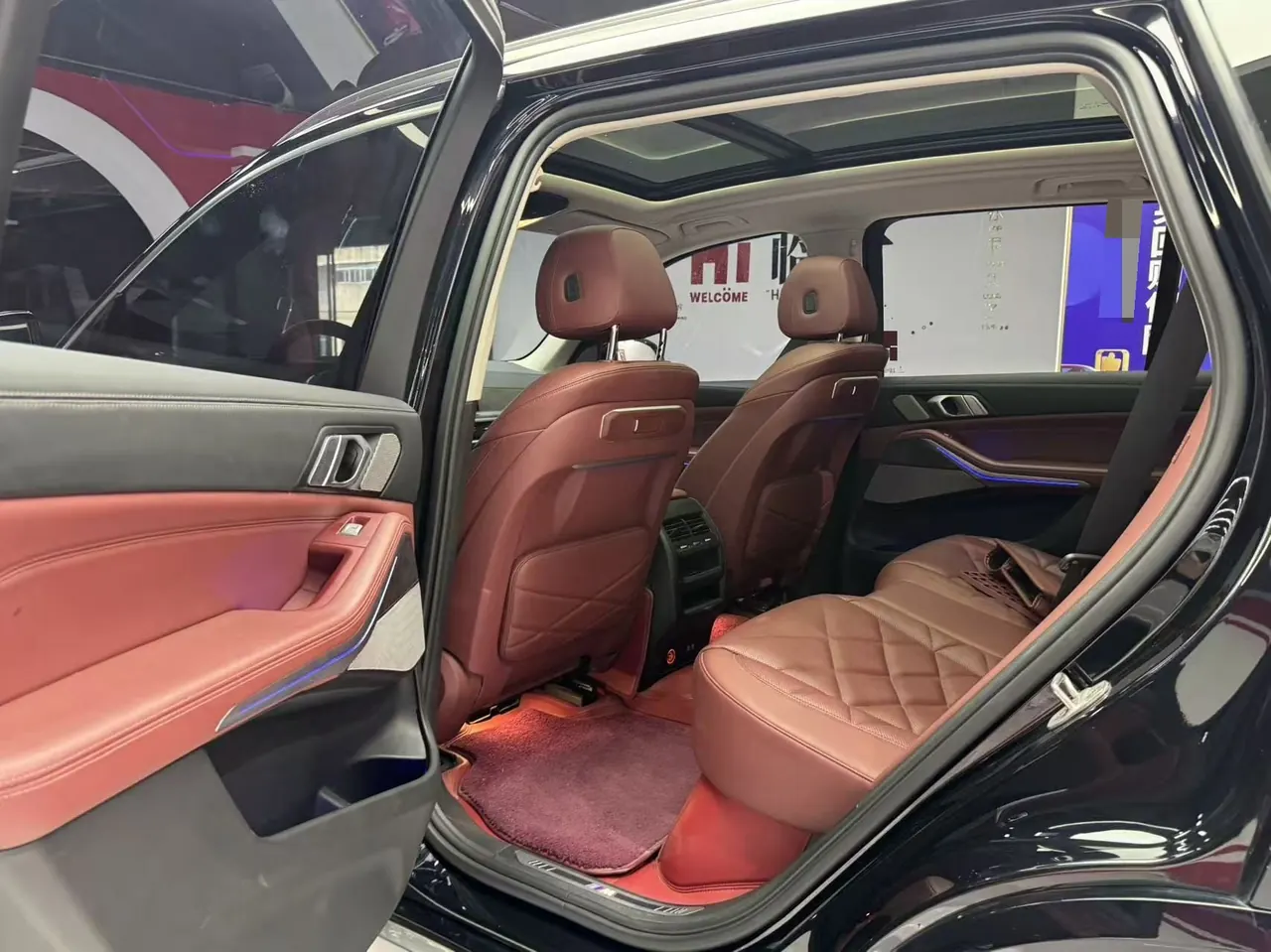 BMW 2023 X5 xDrive30Li 48V 2.0T exclusive m sports obsidian night suit automatic gear 4