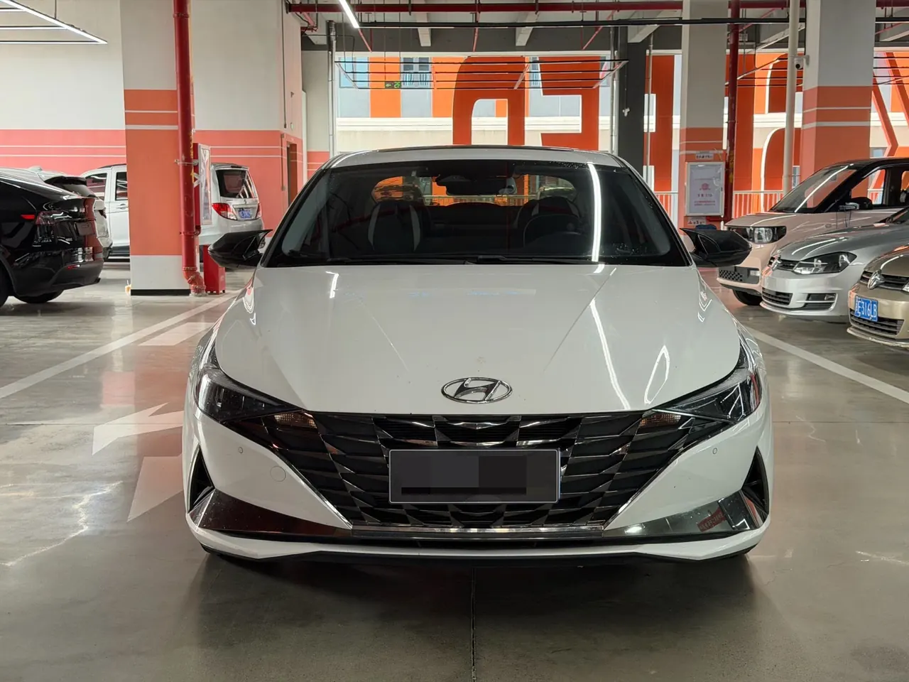 Hyundai 2022 Elantra -3-compartment 1.5 stepless LUX premium automatic gear 3