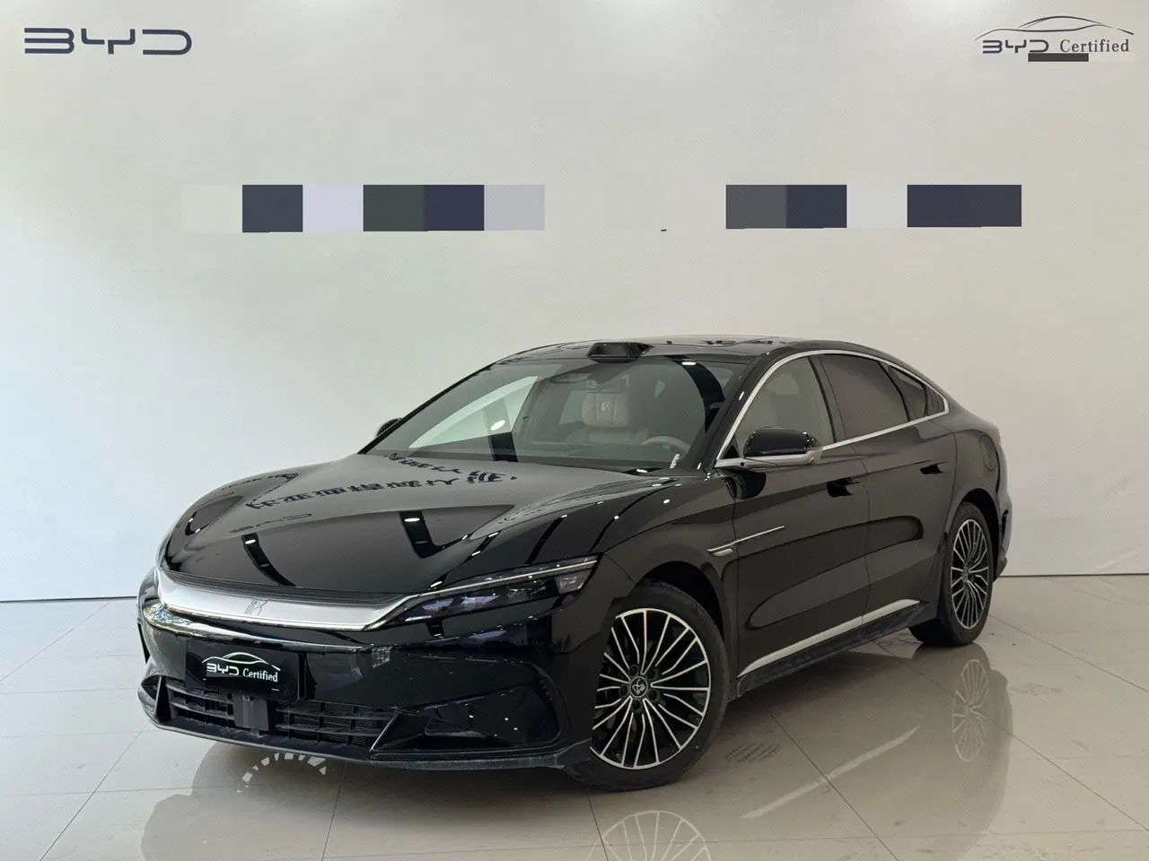 Открыть галерею: BYD 2025 Han DM-i 1.5T stepless 125KM laser Radar intelligent driving automatic gear