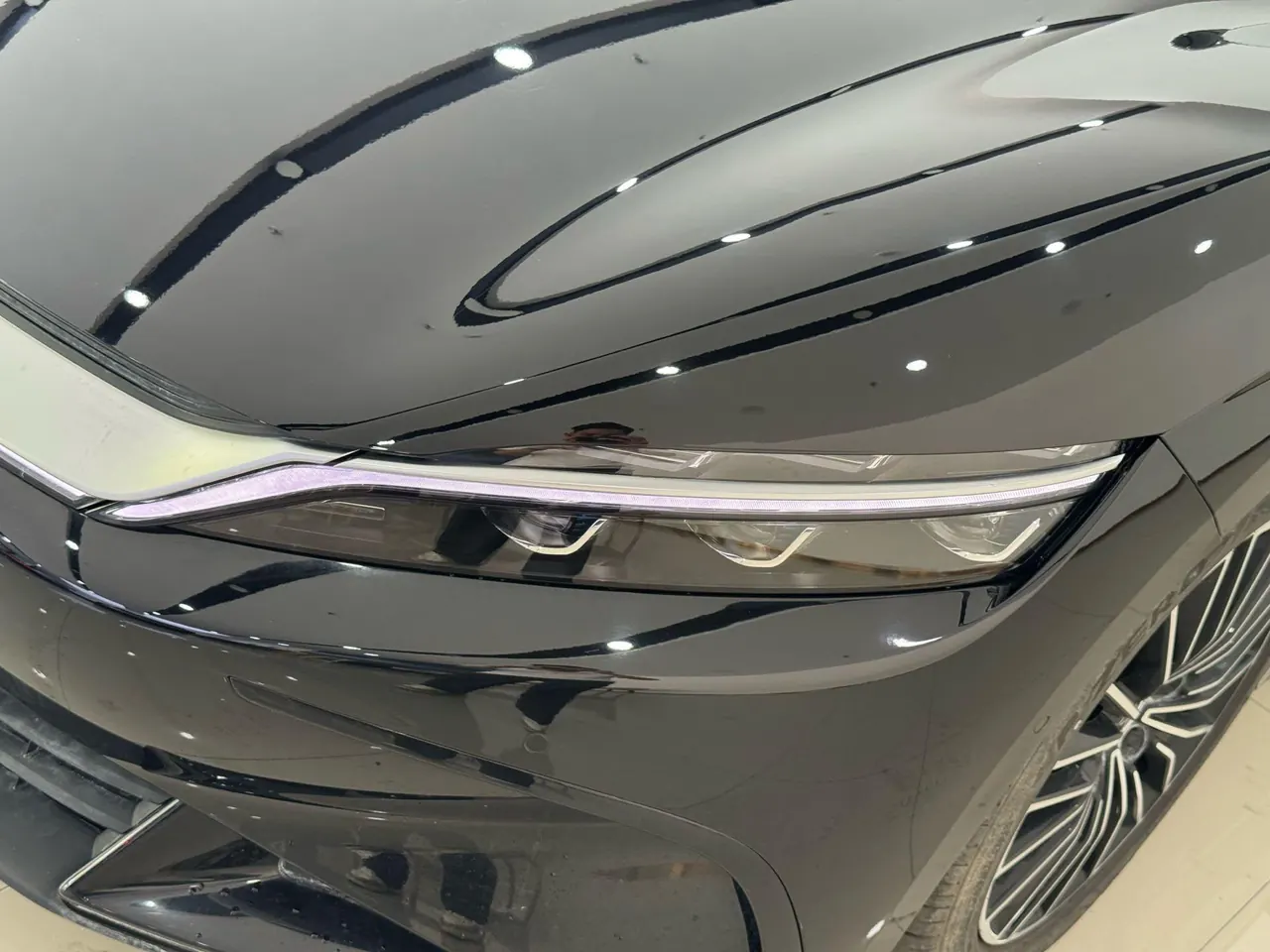 BYD 2025 Han DM-i 1.5T stepless 125KM laser Radar intelligent driving automatic gear 3