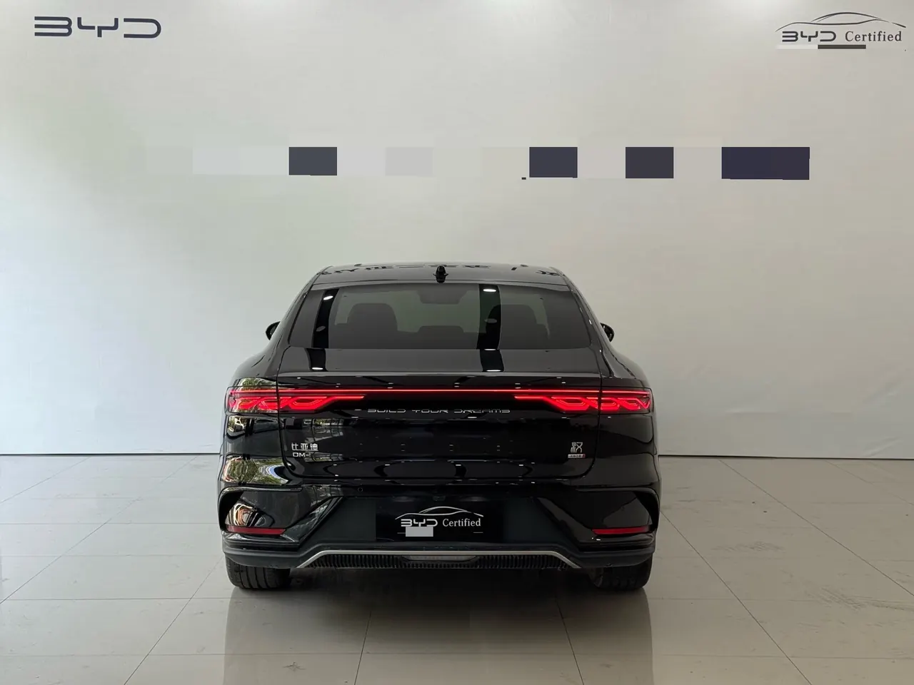 BYD 2025 Han DM-i 1.5T stepless 125KM laser Radar intelligent driving automatic gear 4
