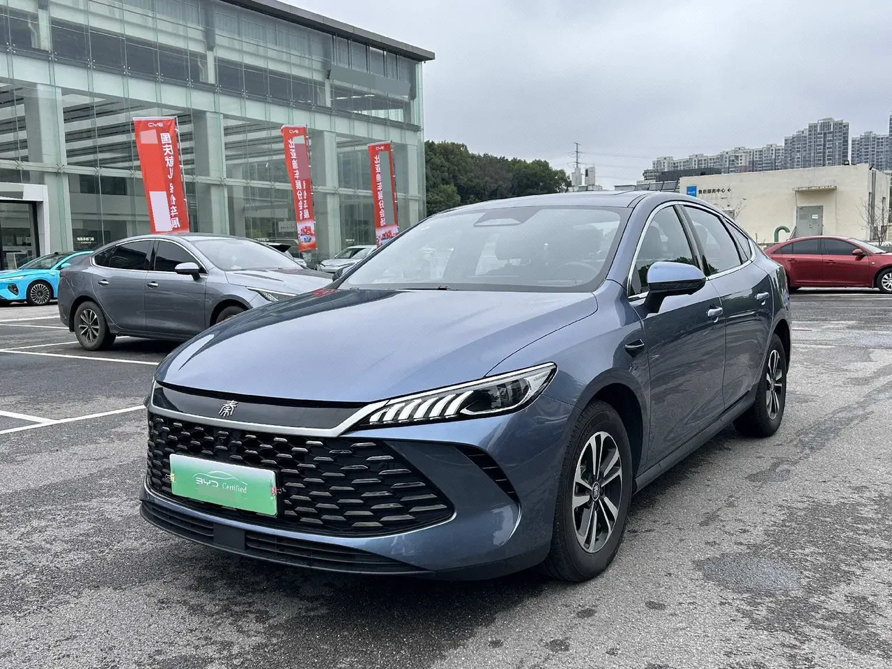 Open image lightbox: BYD 2025 Qin PLUS DM-i 1.5 stepless smart driving version 120KM Exceed automatic gear