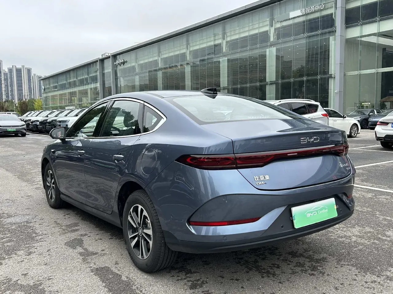 BYD 2025 Qin PLUS DM-i 1.5 stepless smart driving version 120KM Exceed automatic gear 6