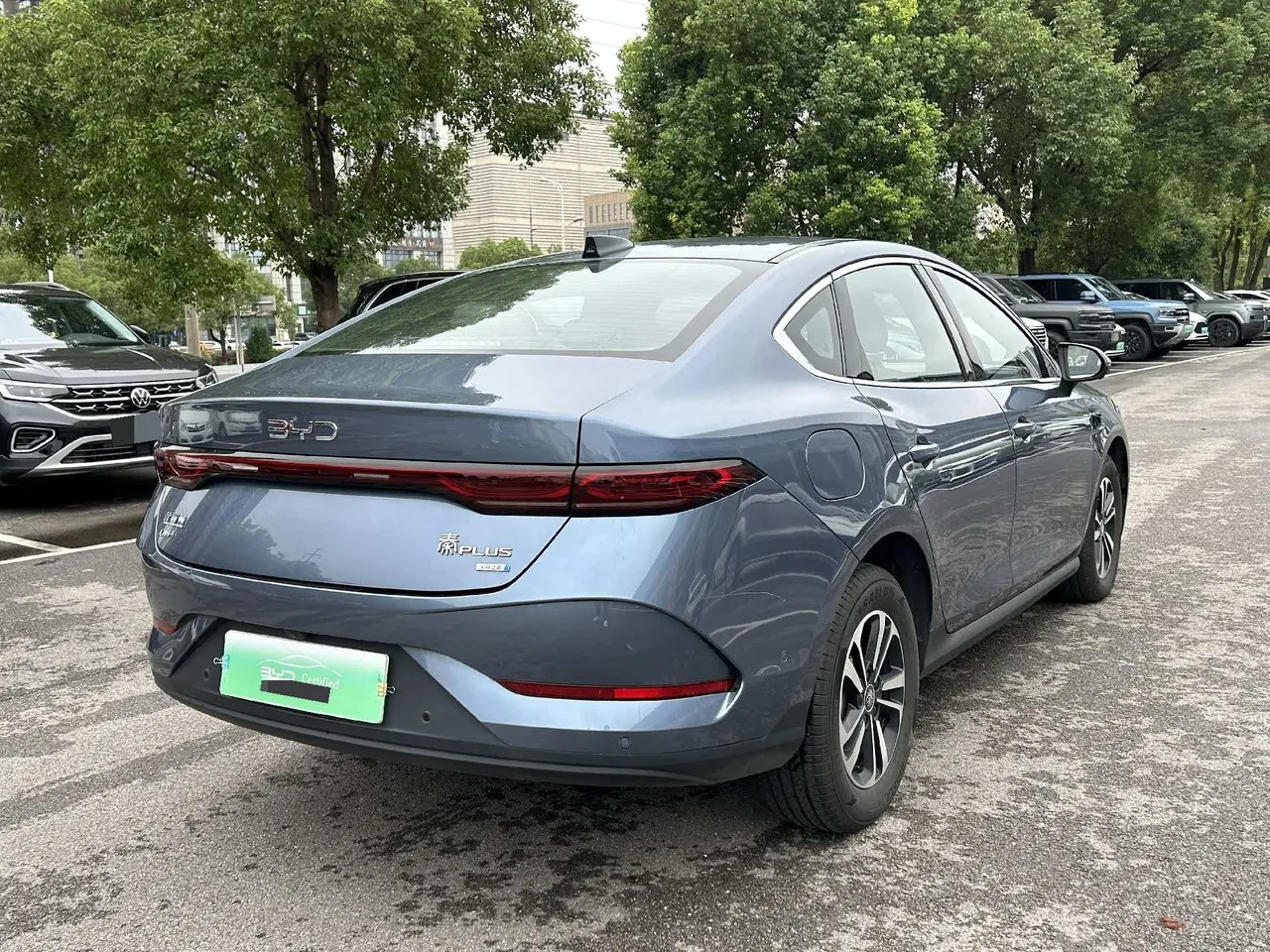 BYD 2025 Qin PLUS DM-i 1.5 stepless smart driving version 120KM Exceed automatic gear 8