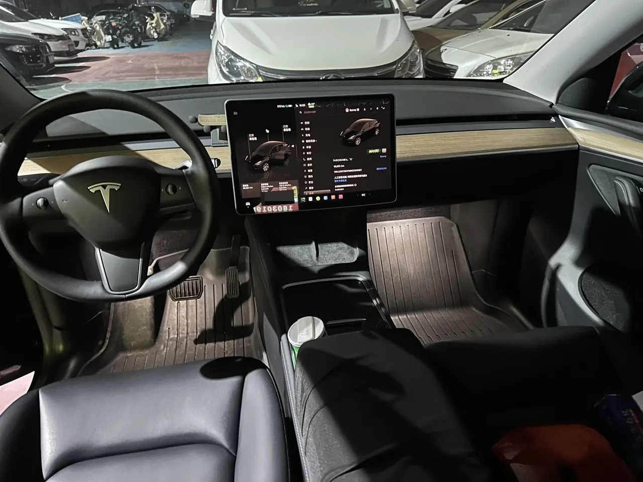 Tesla 2022 Model Y rear-wheel drive version automatic transmission 5
