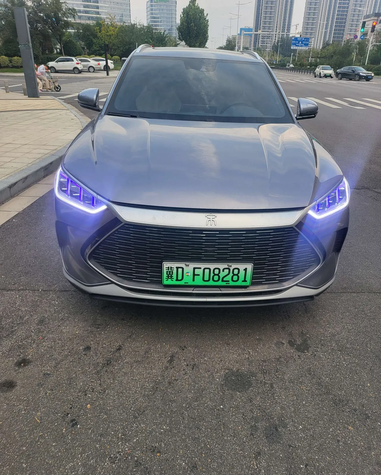 BYD Song PLUS New Energy 2022 Song PLUS DM-i 1.5 Stepless 110KM Flagship PLUS 5G Edition Automatic Gear 2