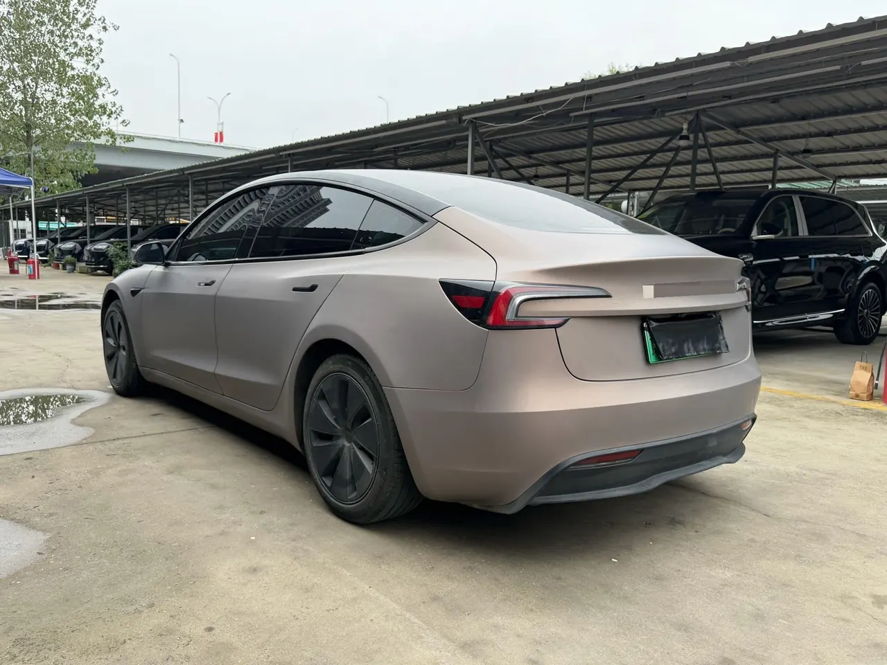 Tesla 2022 Model 3 rear-wheel drive version of automatic transmission 7