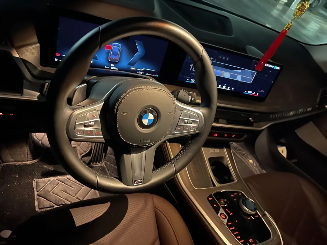 BMW 2023 X5 xDrive30Li 48V 2.0T exclusive m sports obsidian night suit automatic gear 5