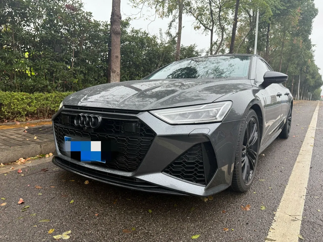 Открыть галерею: Audi A7 (Imported) 2023 A7 Sportback 2.0TFSI 45TFSI Automatic Gear Selection
