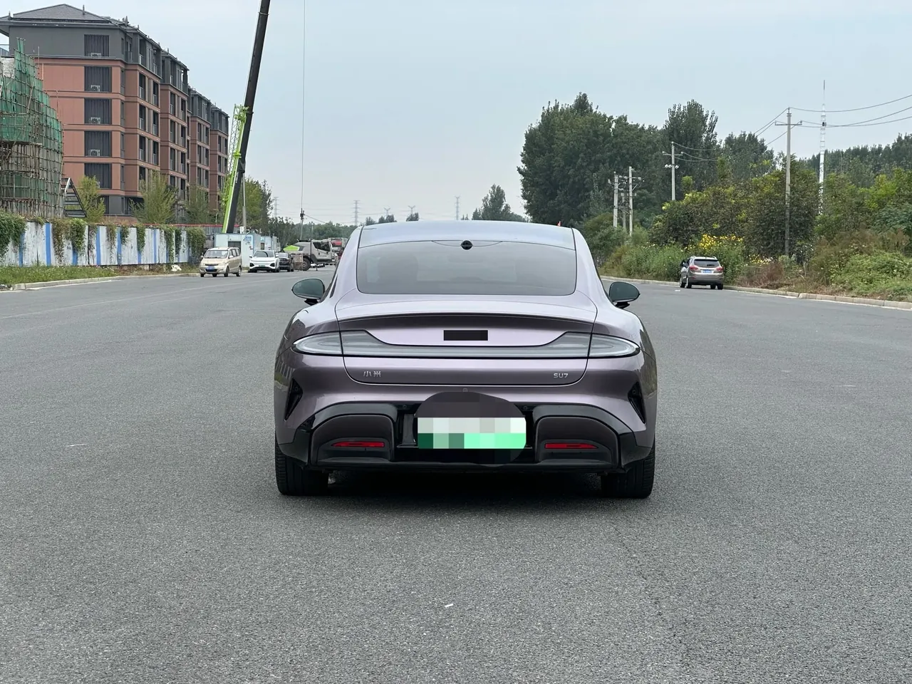 MI 2024 SU 7 700km Rear Drive Long Endurance Smart Driving Edition Automatic Gear 8