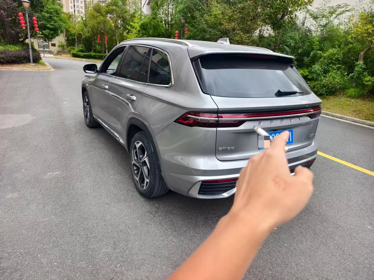 Geely 2021 XingyueL (Monjaro) 2.0TD high-power four-wheel drive noble automatic transmission 5