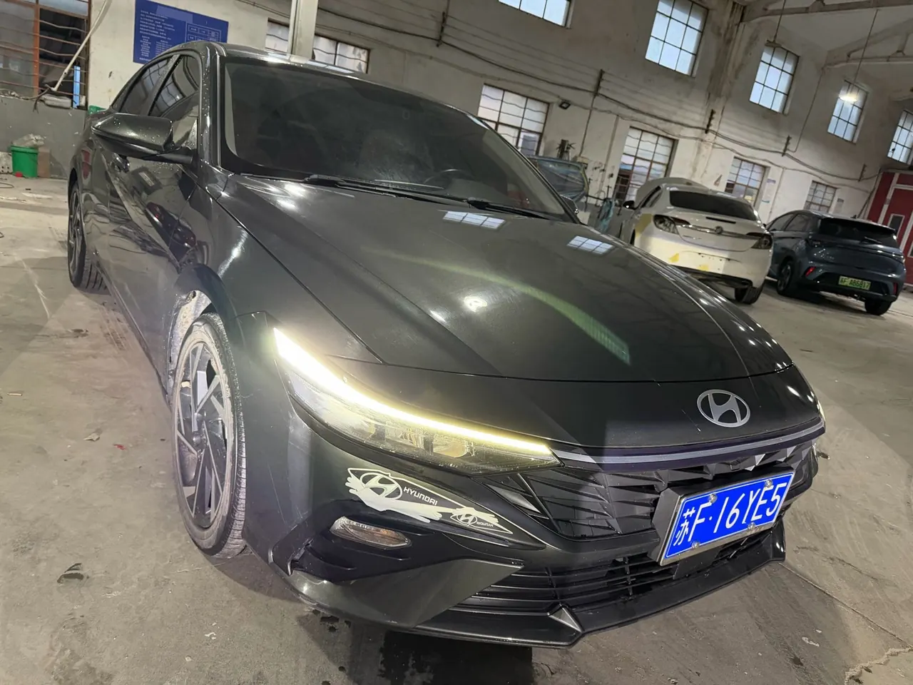 Hyundai 2023 Elantra-sedan 1.5 stepless GLX elite automatic gear 2