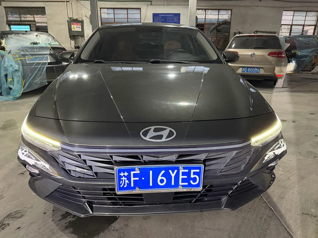 Hyundai 2023 Elantra-sedan 1.5 stepless GLX elite automatic gear 3