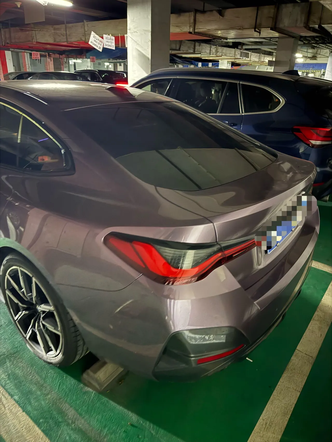 BMW 4 Series (Imported) 2022 425i Four-Door Coupe 2.0T M Sports Obsidian Night Suit Automatic Gear 6