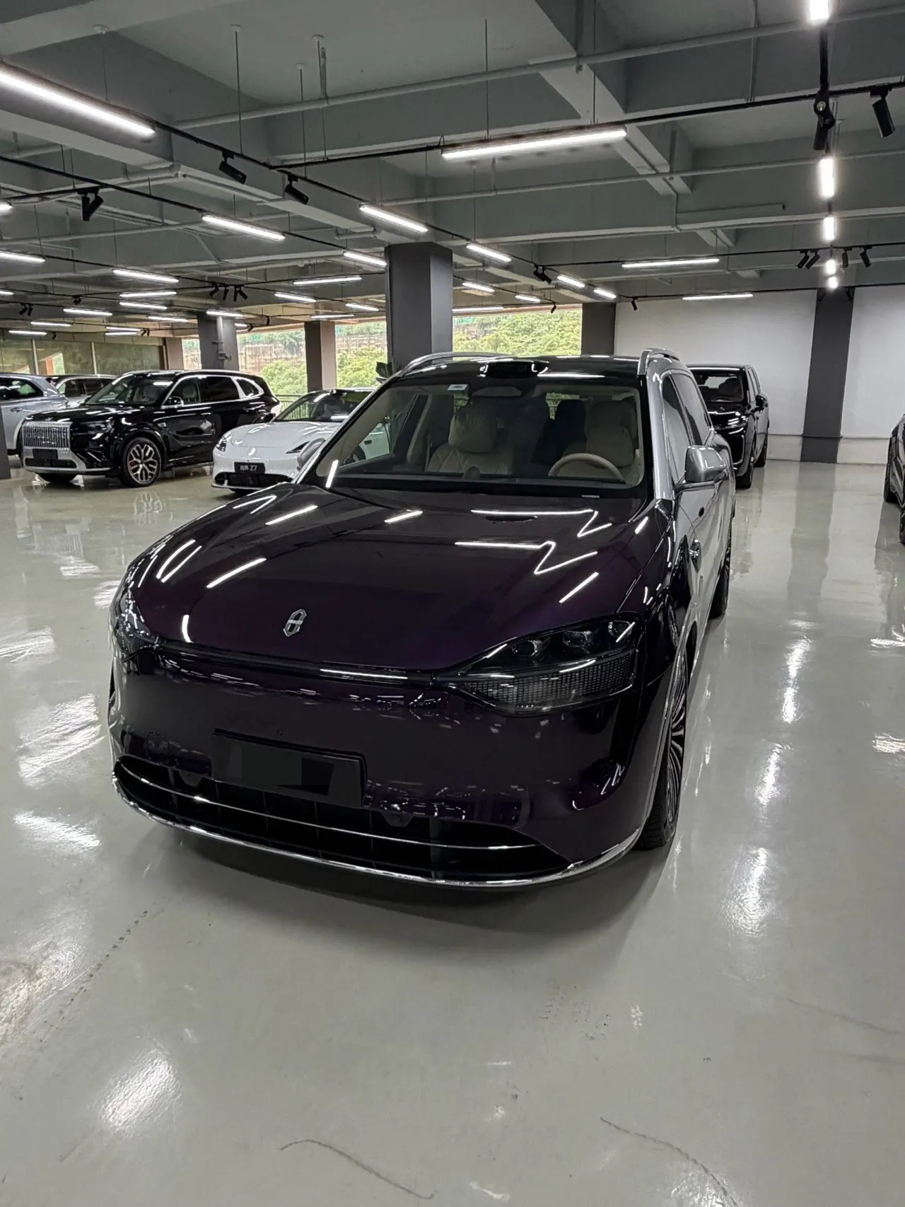 AITO 2025 AITO M9 extended range Ultra version 52kWh 6-seat version (896-line laser Radar) automatic gear 4