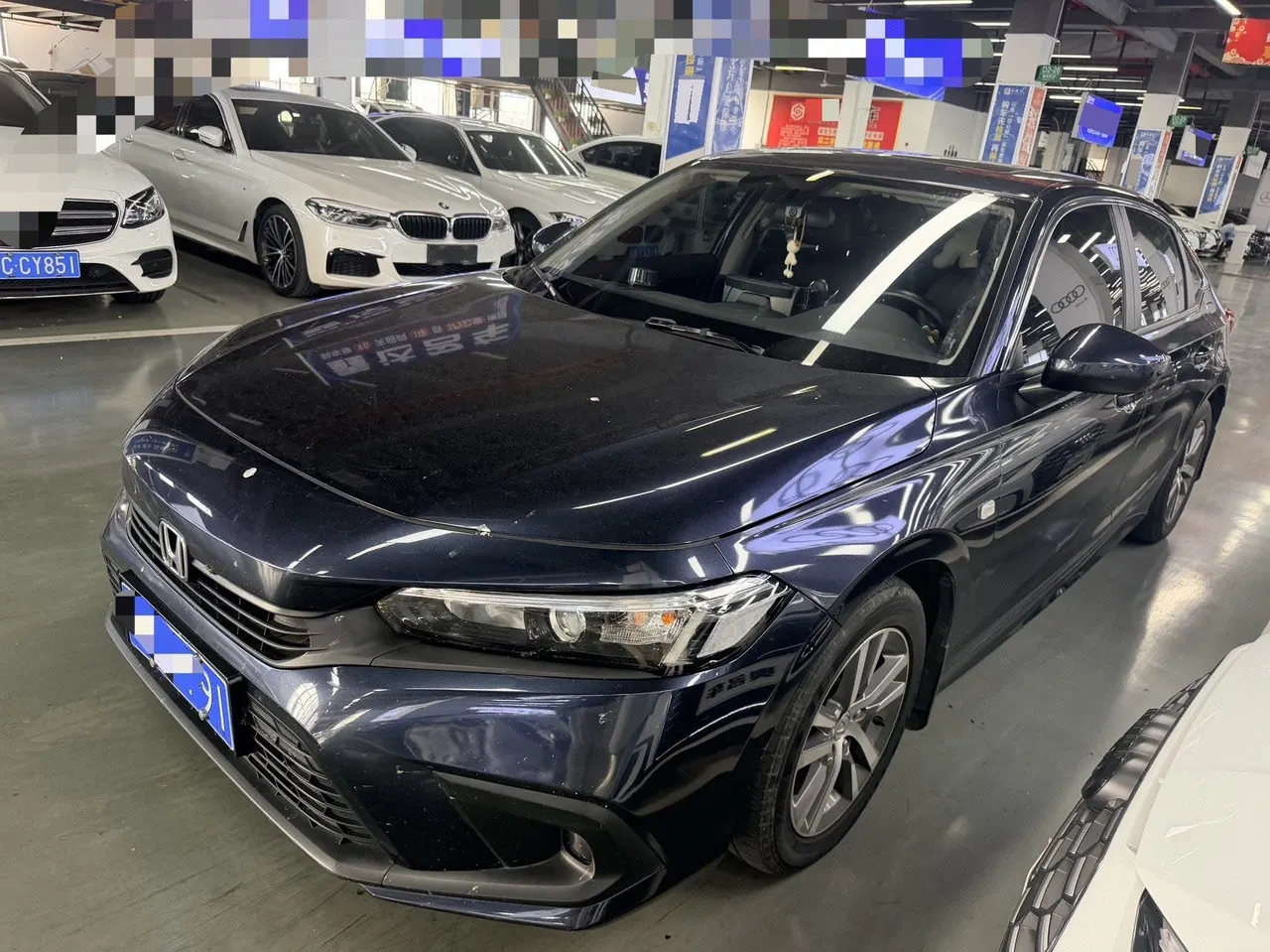 Открыть галерею: Honda 2022 Civic 1.5T Stepless 180TURBO Shangqing Edition Automatic Gear