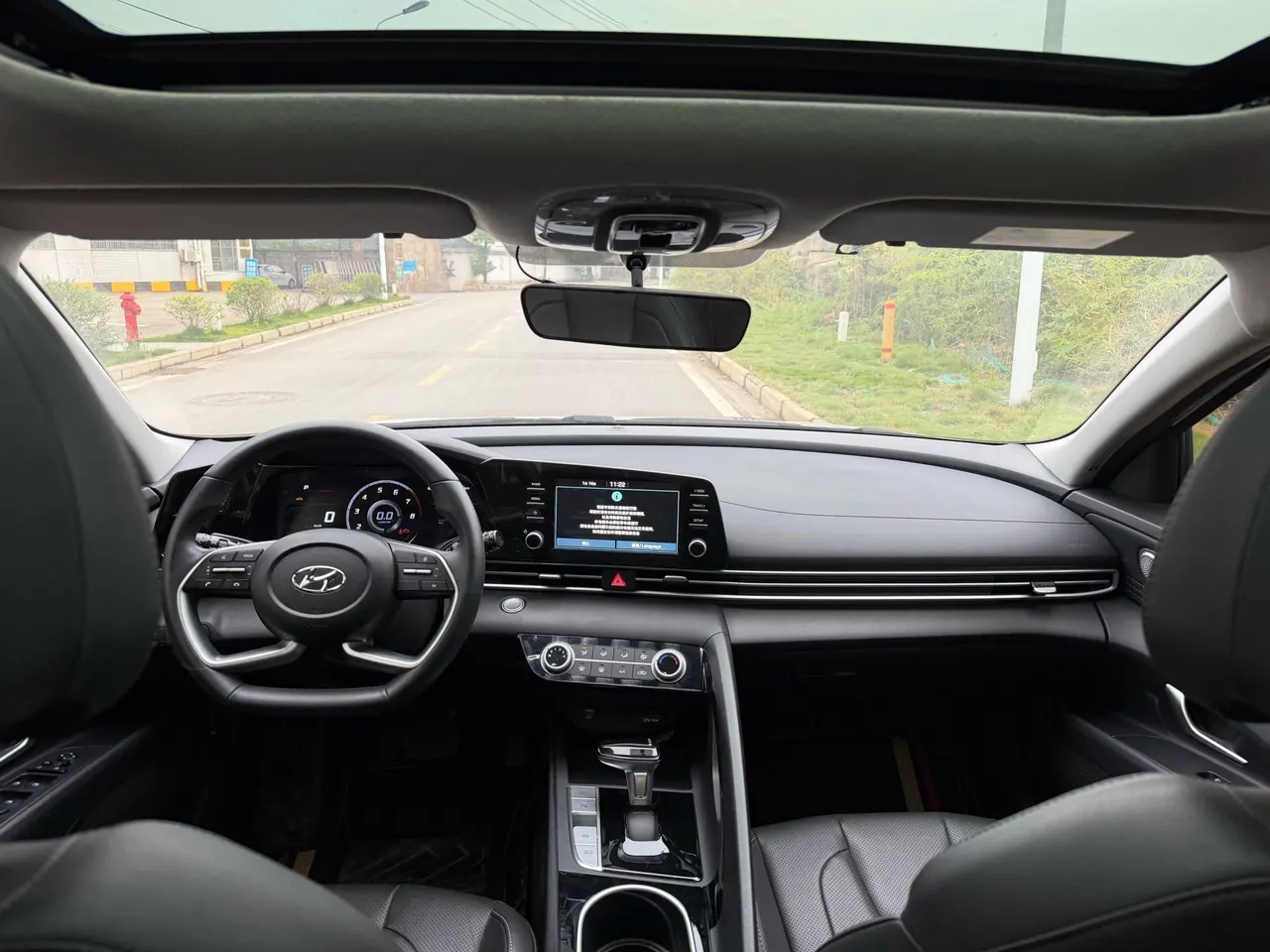 Hyundai 2022 Elantra-sedan 1.5 stepless GLX elite automatic gear 4