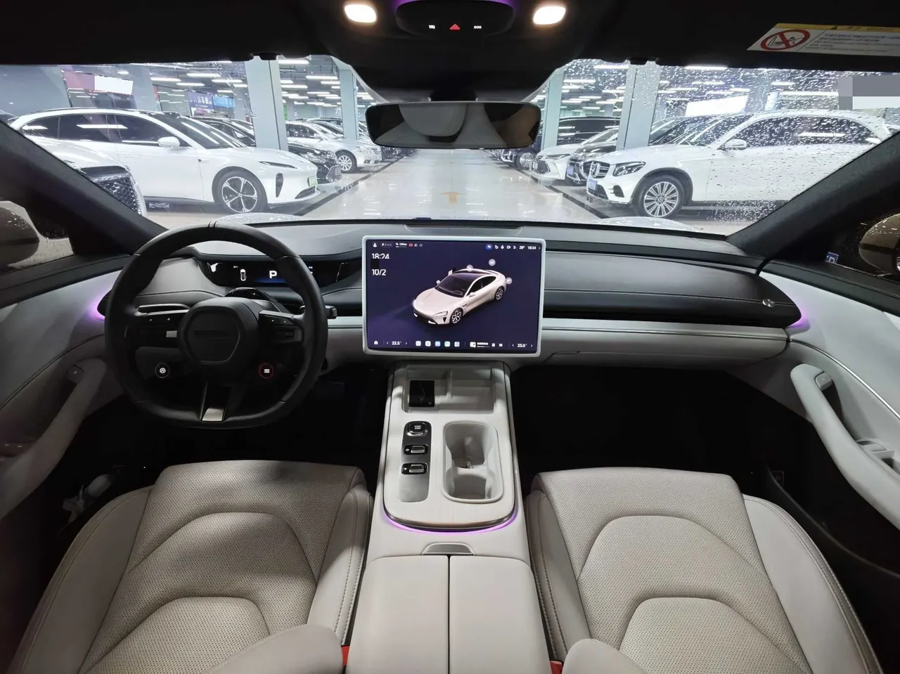 MI 2024 SU 7 700km Rear Drive Long Endurance Smart Driving Edition Automatic Gear 8