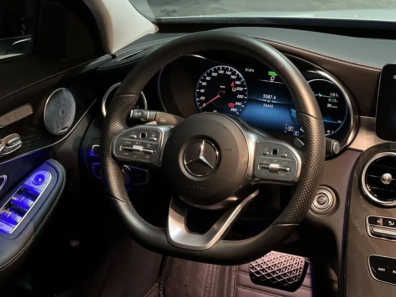 Mercedes Benz Class C 2021 C 260 L 48V 1.5T Sports Star Yao Zhen Tibetan Edition Automatic Gear 11