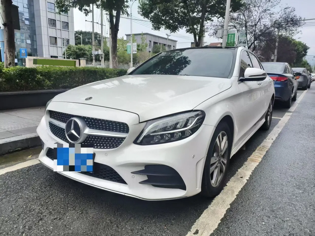 Open image lightbox: Mercedes Benz Class C 2021 C 200 L 1.5T Fashion Automatic Gear