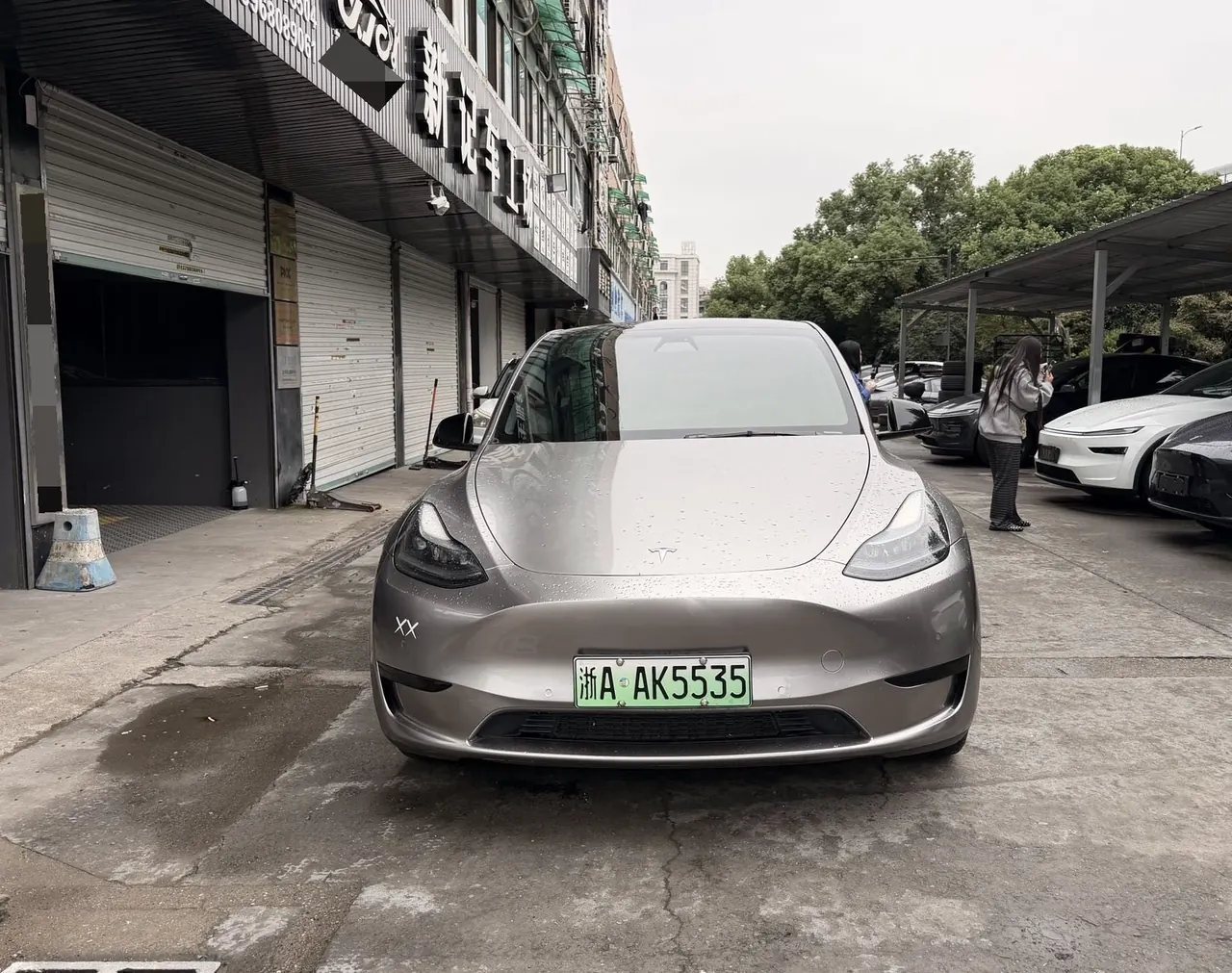 Tesla 2022 Model Y rear-wheel drive version (facelift) automatic gear 2