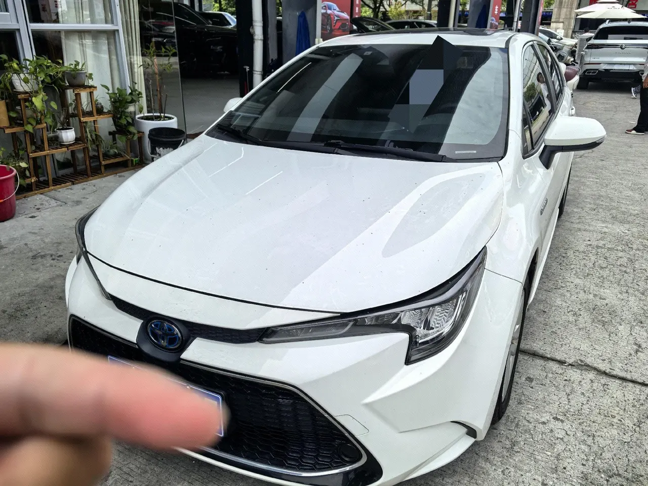 Открыть галерею: Toyota 2022 Lei Ling Shuangqing 1.8H Stepless Enterprising Automatic Gear