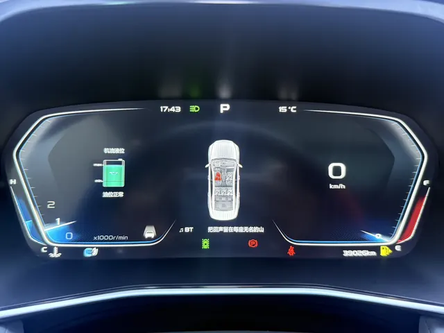 Geely 2021 xingrui 2.0T distinguished model (modified) automatic gear 13