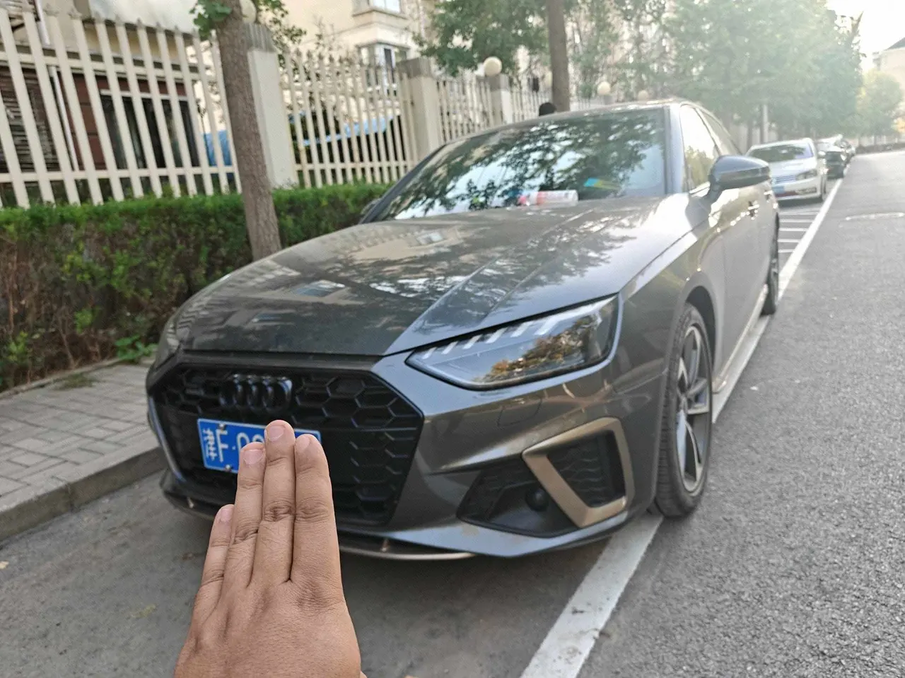 Открыть галерею: Audi 2024 A4L 2.0TFSI 40TFSI Quattro RS Kit Burning Speed Automatic
