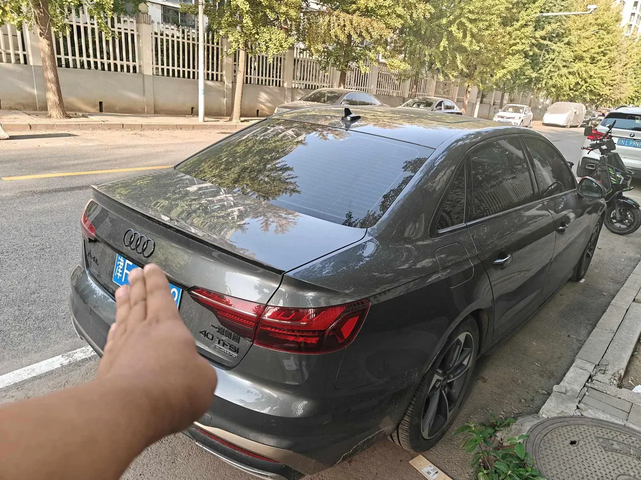 Audi 2024 A4L 2.0TFSI 40TFSI Quattro RS Kit Burning Speed Automatic 4