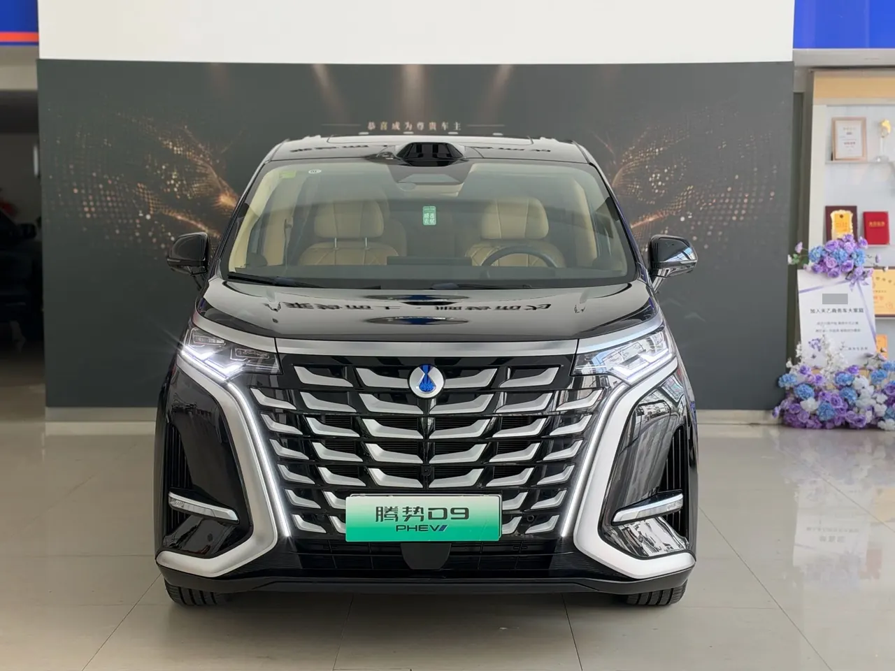 Denza 2025 Denza D9 DM-i 1.5T Stepless Smart Driving Edition 1020 Four-wheel Drive Honorable Automatic Gear 2