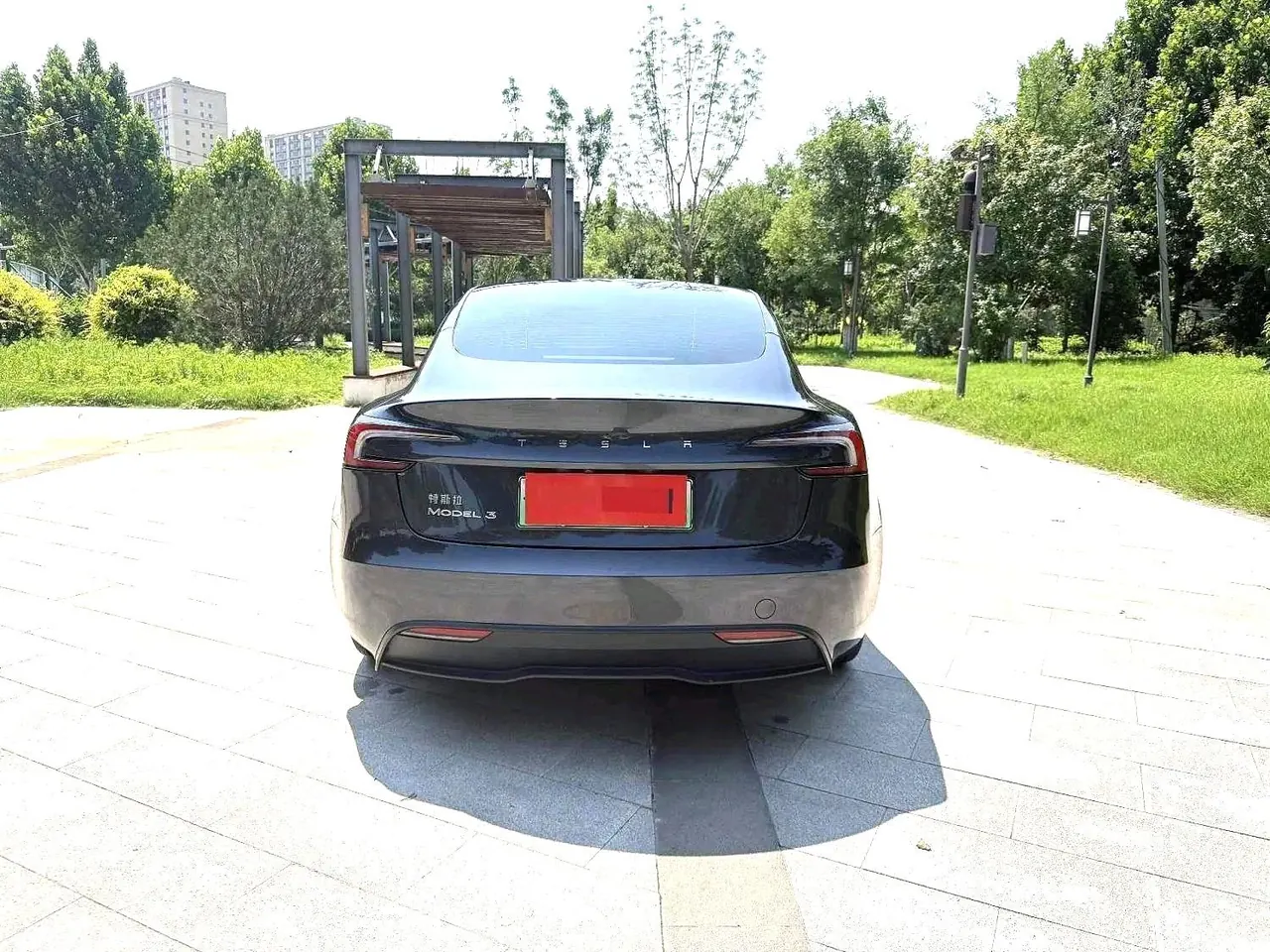 Tesla 2023 Model 3 Rejuvenation Edition Rear Wheel Drive Automatic Transmission 7
