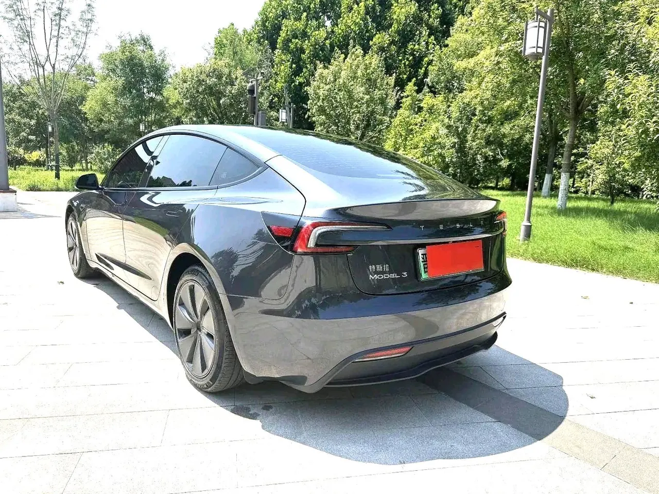 Tesla 2023 Model 3 Rejuvenation Edition Rear Wheel Drive Automatic Transmission 8