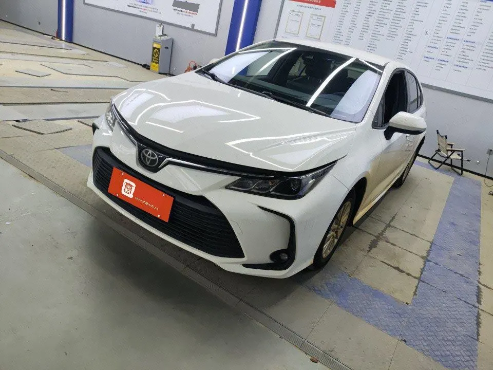 Открыть галерею: Toyota 2021 corolla 1.2T stepless pioneer PLUS version automatic gear