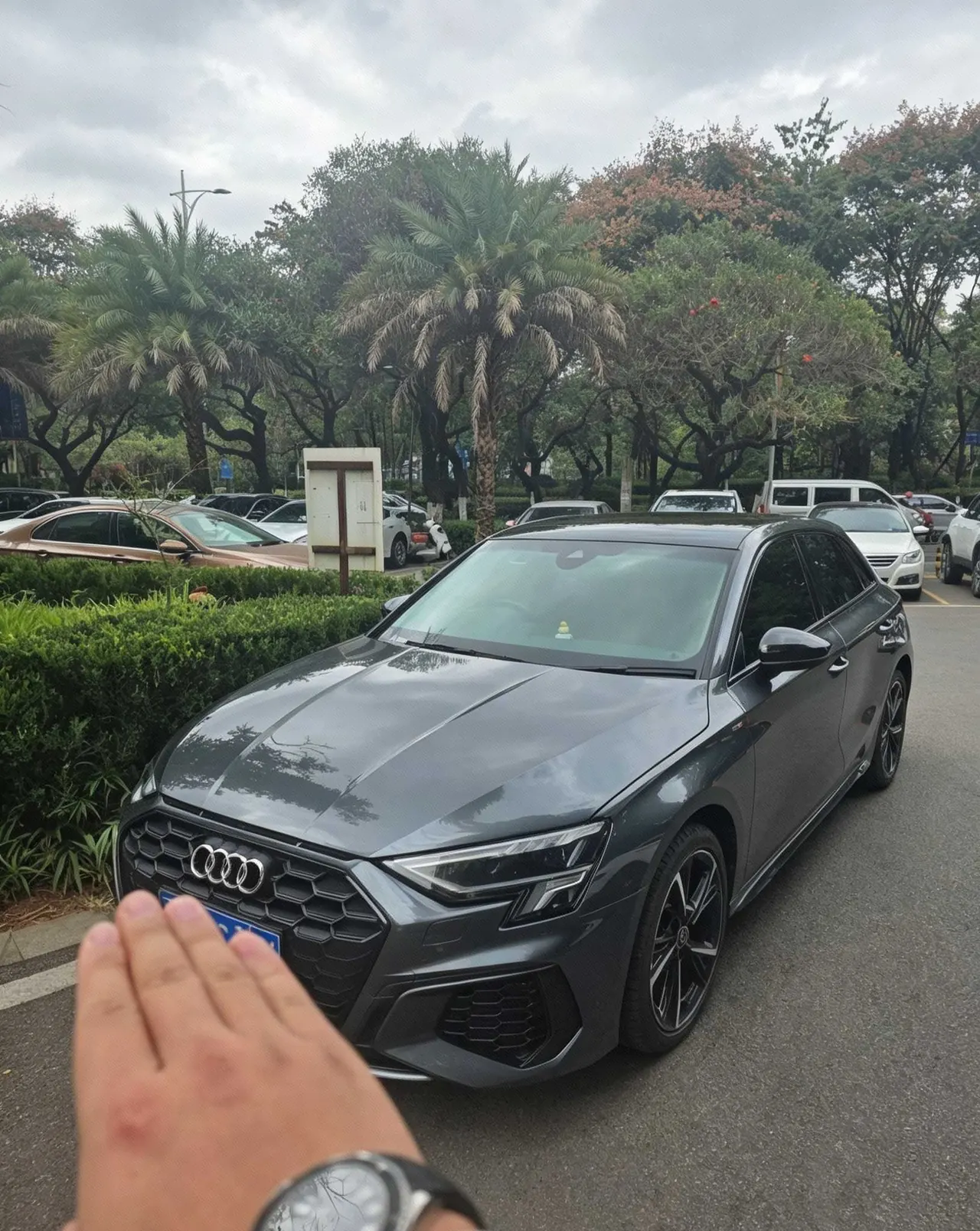 Открыть галерею: Audi 2022 A3 Sportback 1.4TFSI 35TFSI Fashion Sports Automatic
