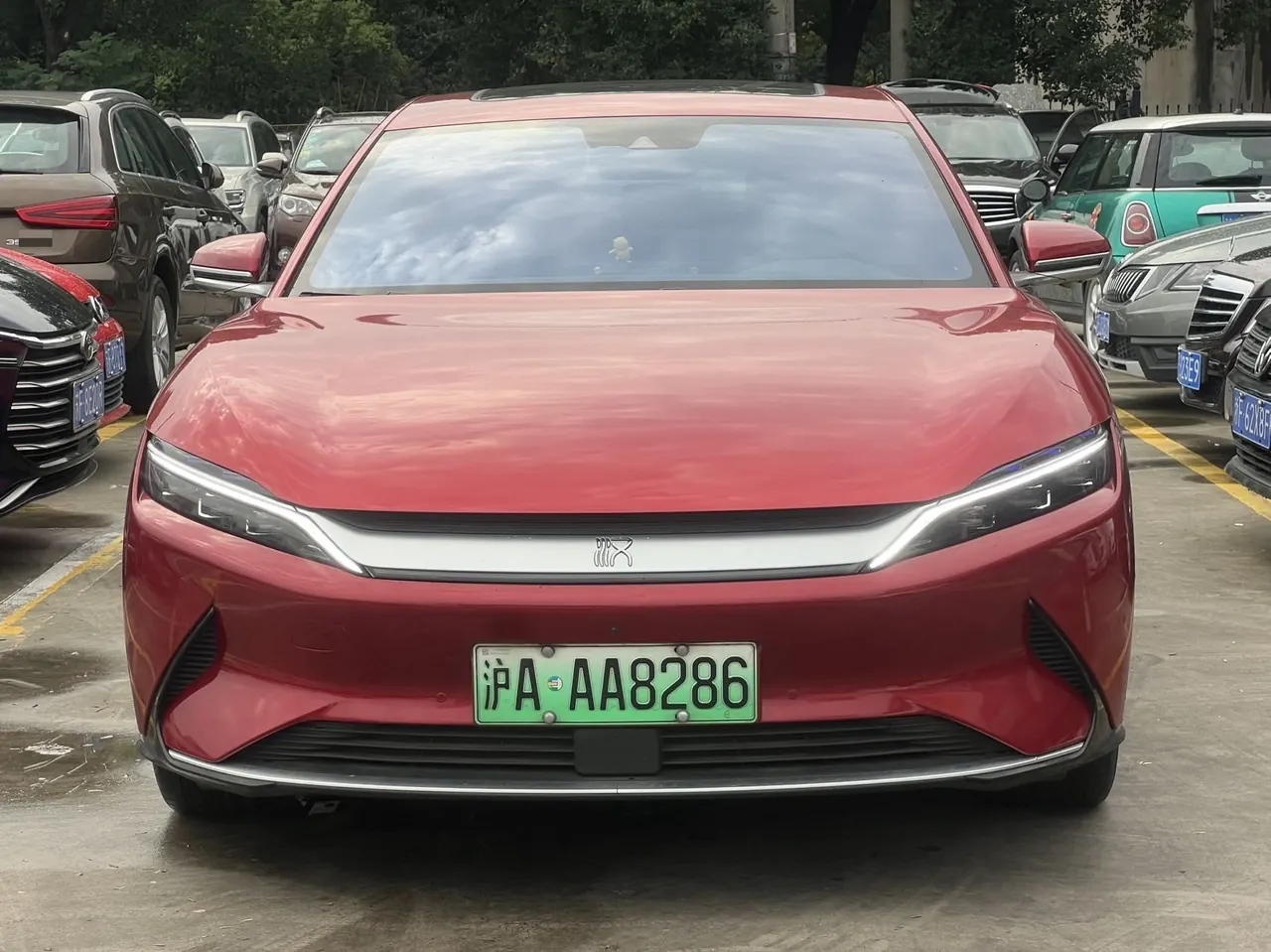 BYD 2020 Han four-wheel drive high-performance flagship automatic gear 2