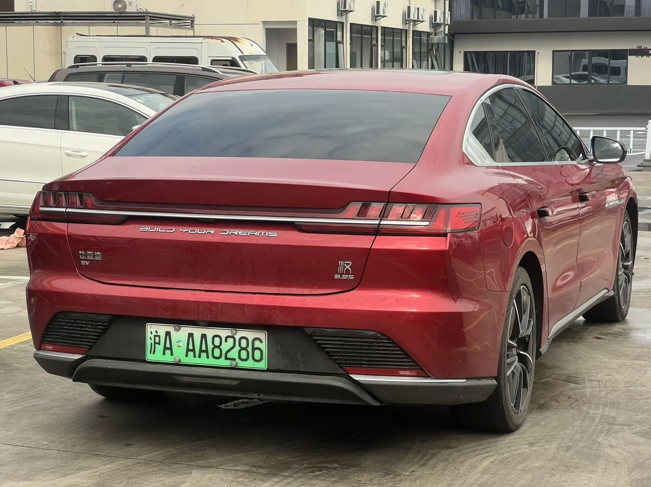 BYD 2020 Han four-wheel drive high-performance flagship automatic gear 6