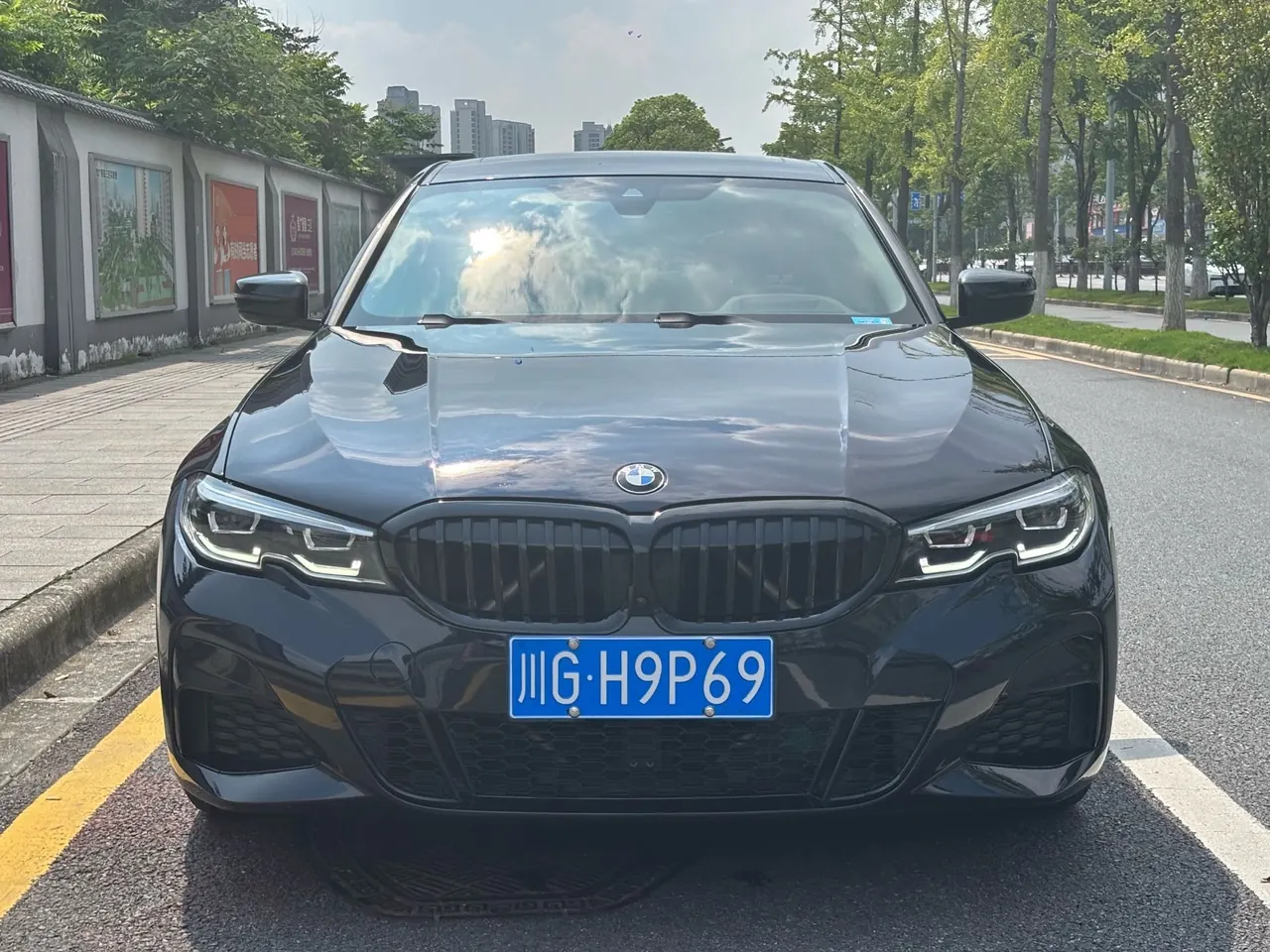 BMW 3 Series 2020 325Li 2.0T M Sports Obsidian Night Edition Automatic Gear 3