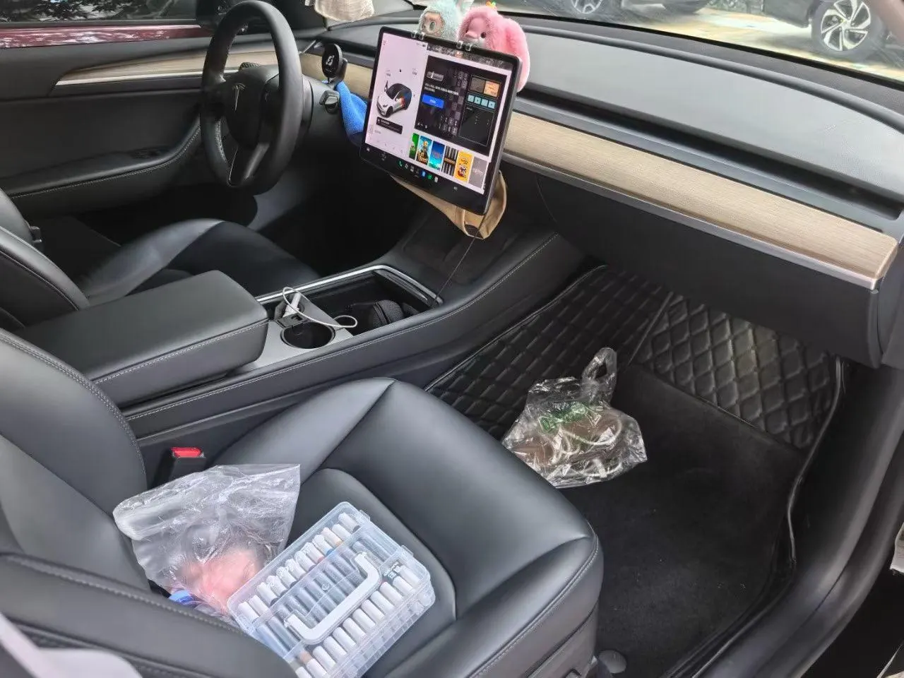 Tesla 2021 Model Y long endurance all-wheel drive version automatic transmission 4