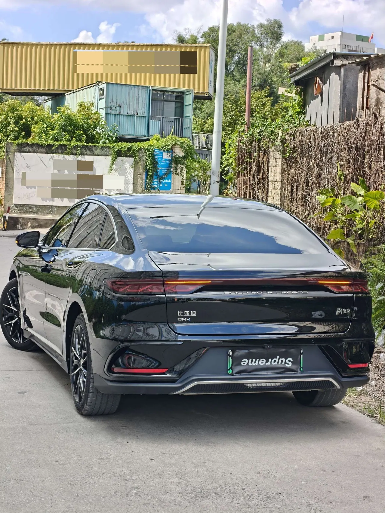 BYD 2024 Han DM-i 1.5T stepless glory version 121KM noble automatic gear 4