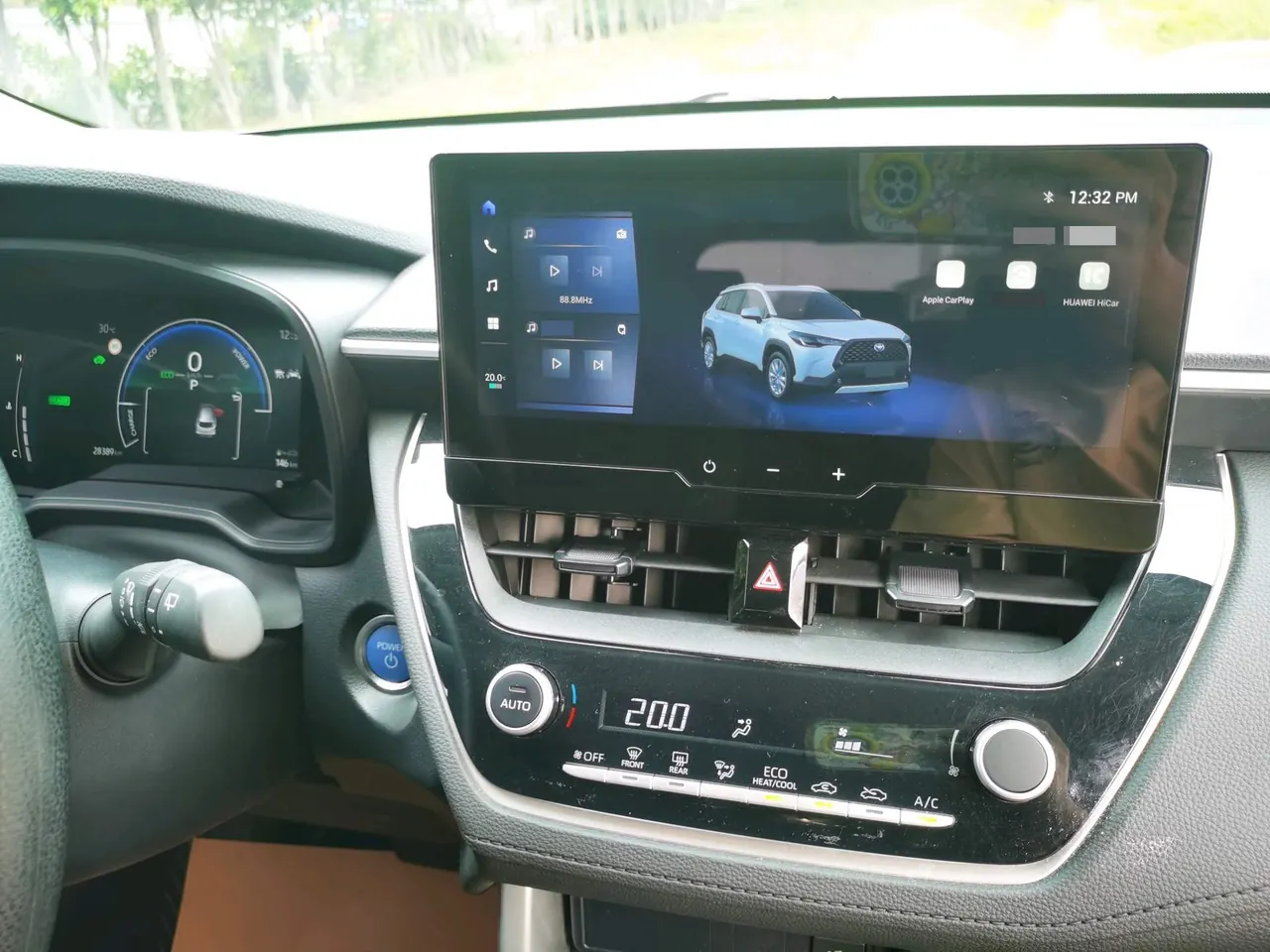 Toyota 2023 Corolla Sharp Double Engine 2.0 Stepless Pioneer Edition Automatic Gear 14