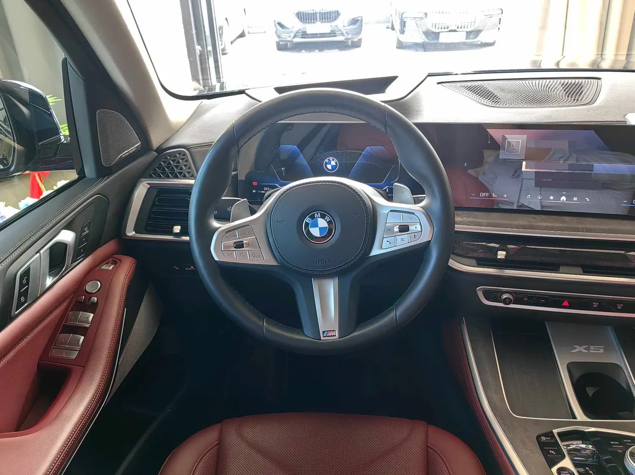 BMW 2023 X5 xDrive30Li 48V 2.0T exclusive m sports obsidian night suit automatic gear 11