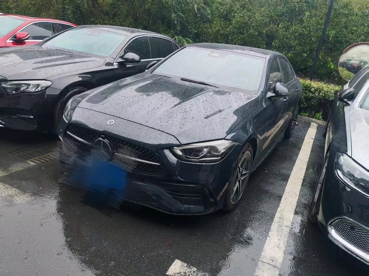 Открыть галерею: Mercedes Benz Class C 2023 C 260 L 48V 1.5T Hao Night Sports Edition Automatic Gear