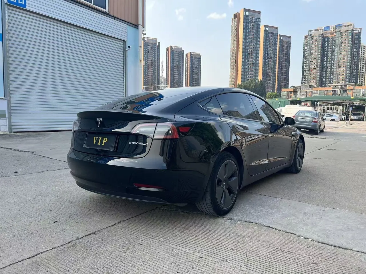 Tesla 2022 Model 3 rear-wheel drive version of automatic transmission 5
