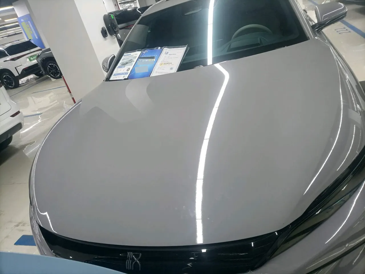 BYD 2025 Han DM-i 1.5T stepless smart driving version 125KM laser Radar flagship automatic gear 2