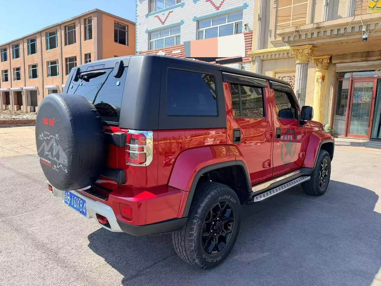 Beijing 2020 BJ40 2.0T 4-wheel drive city hunter version chivalrous automatic gear 5