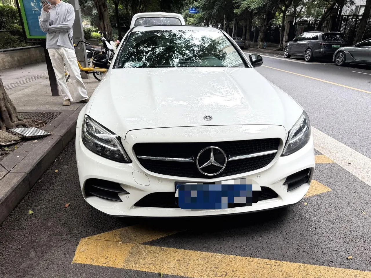 Mercedes Benz Class C 2021 C 260 48V 1.5T Star Yao Zhen Tibetan Edition Automatic Gear 3