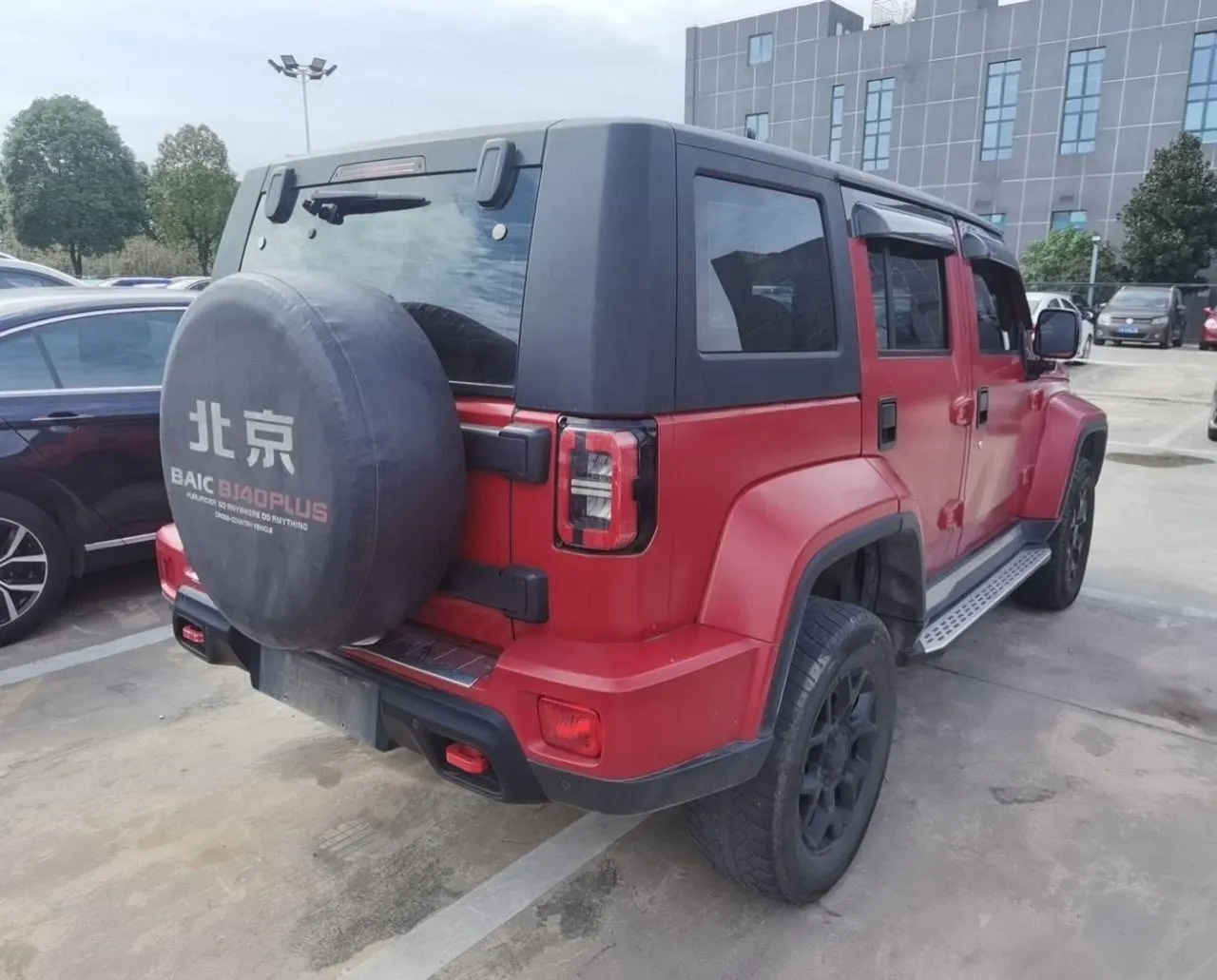 Beijing 2021 BJ40 2.0T four-wheel drive blade hero version chivalrous automatic gear 6